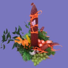 klobasova-kytice-lovecak-kvetinarstvi-brno